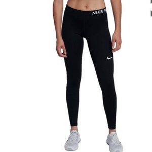Nike Pro Dri Fit Black Leggings Active Wear Small